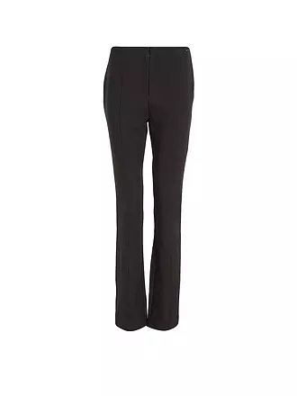 CALVIN KLEIN JEANS | Pantalon taille haute coupe slim | schwarz